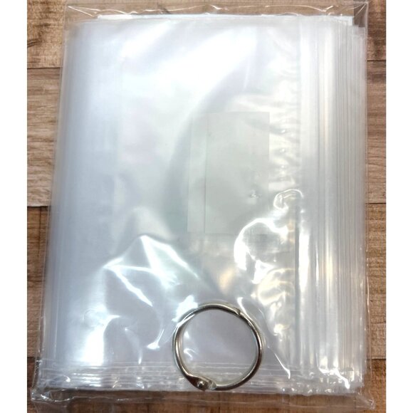 Expandable Floss Organizing System Bag-It 36 Bag Pack 3.5" X 5" With 1" Ring By - Picture 2 of 2